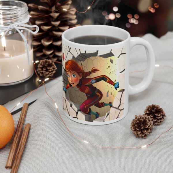 🧡☕ Annie Cartoon Magic Mug 🧒✨ – Sip with a Smile! 🌈🎨 - Image 2