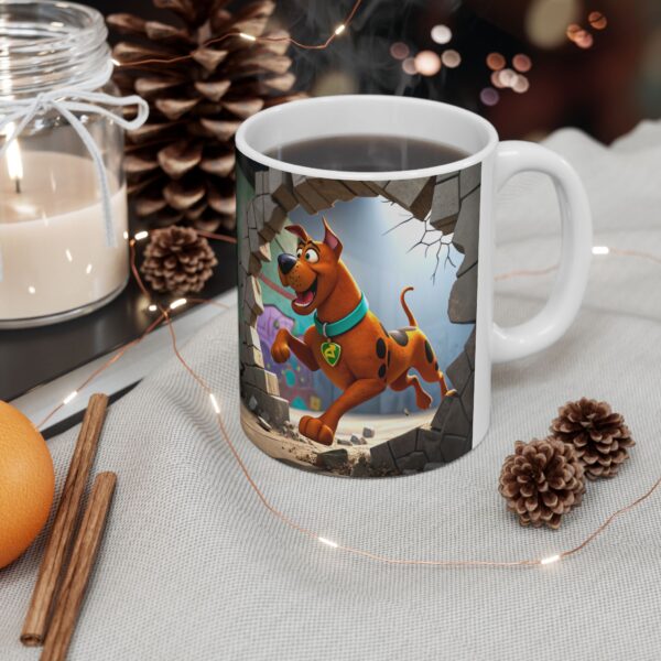 🐾🍪 Scooby-Doo Mystery Mug – Sip, Snack & Solve in Style! ☕🕵️‍♂️ - Image 2