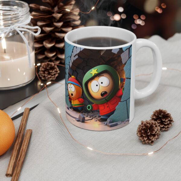 🤘🧣 South Park Sass Mug – Sip, Swear & Start Trouble! ☕🎒 - Image 2