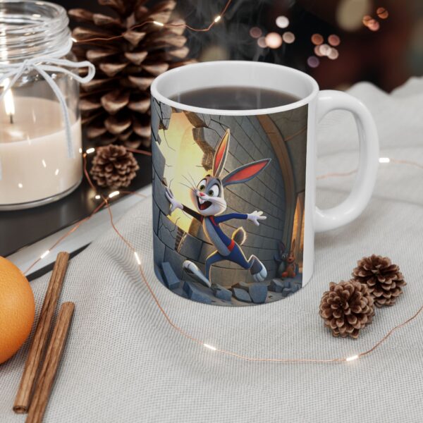 🥕😄 Bugs Bunny Sippin' Style Mug – Eh, What’s Brewin’, Doc? ☕🐰 - Image 3