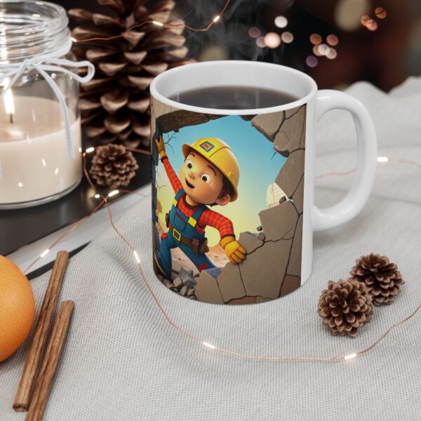 🛠️👷‍♂️ Bob the Builder Mug – Can We Sip It? Yes, We Can! ☕🏗️ - Image 3