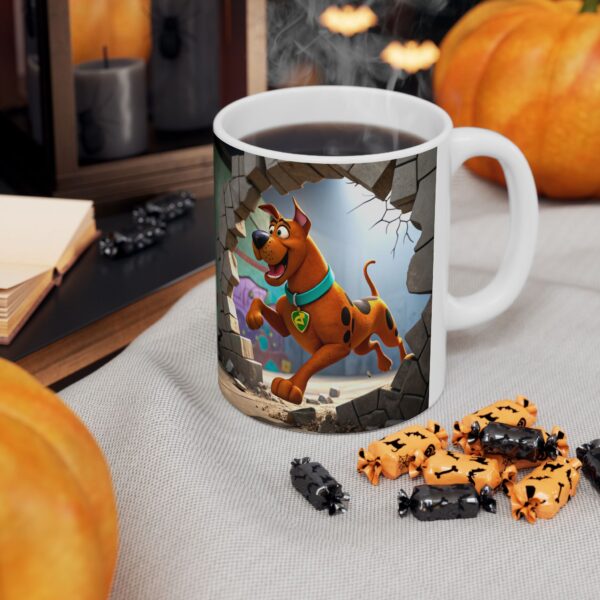 🐾🍪 Scooby-Doo Mystery Mug – Sip, Snack & Solve in Style! ☕🕵️‍♂️ - Image 3