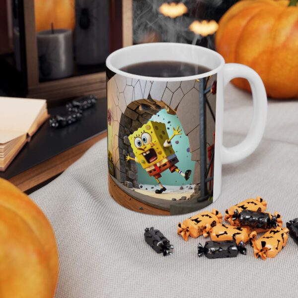 🍍🌊 SpongeBob SquarePants Splash Mug – Dive Into Fun with Every Sip! ☕🐠 - Image 3