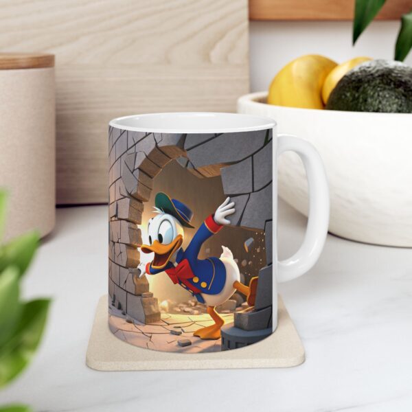 3D Donald Duck Cartoon 11oz Mug – Cute Gift for Children - Image 5