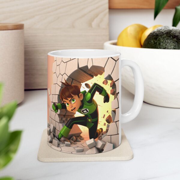 🟢💥 Ben10 Power Mug – Heroic Sips Start Here! 🦸‍♂️☕ - Image 2