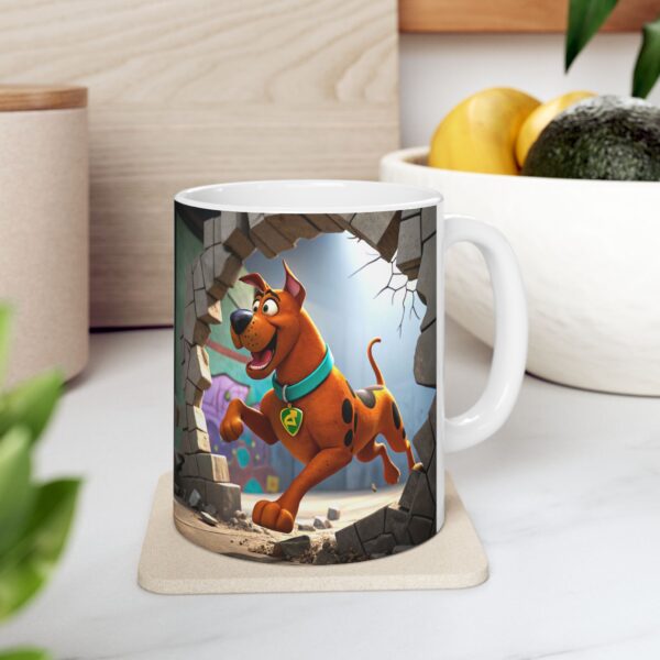 🐾🍪 Scooby-Doo Mystery Mug – Sip, Snack & Solve in Style! ☕🕵️‍♂️ - Image 4