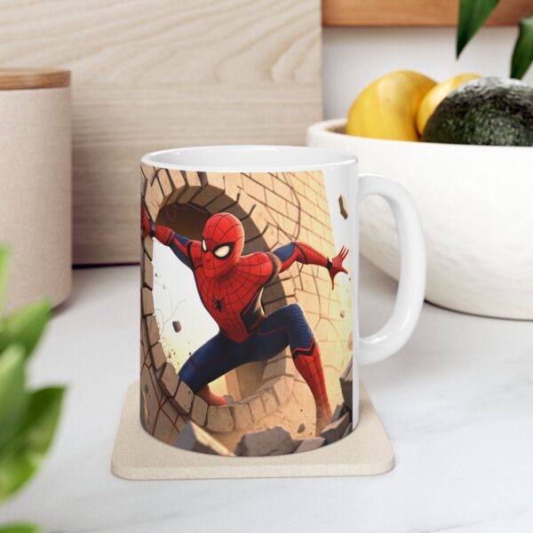 🕷️🗽 Spider-Man Swing & Sip Mug – Fuel Your Inner Hero! ☕💥 - Image 3