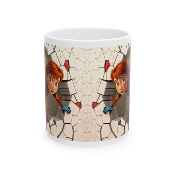 🧡☕ Annie Cartoon Magic Mug 🧒✨ – Sip with a Smile! 🌈🎨 - Image 4