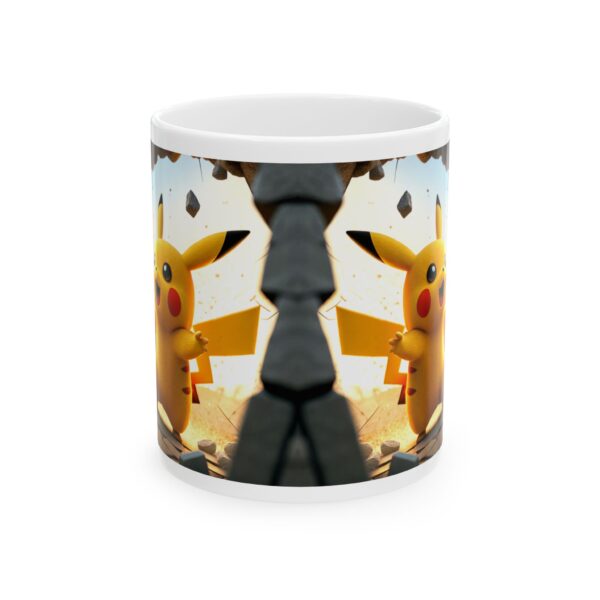 ⚡🖖 Jean Luc Pikachu Mug 🖤🚀 | Boldly Sip Where No Mug Has Sipped Before! ☕🌌 - Image 5