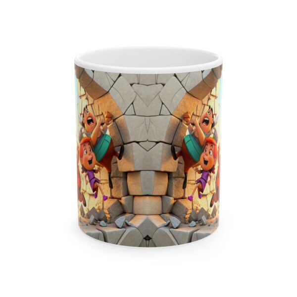 🦕☕ Yabba Dabba Brew! – Fred Flintstone Classic Cartoon Mug 🪨🎉 - Image 6