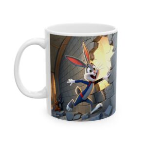 🥕😄 Bugs Bunny Sippin' Style Mug – Eh, What’s Brewin’, Doc? ☕🐰