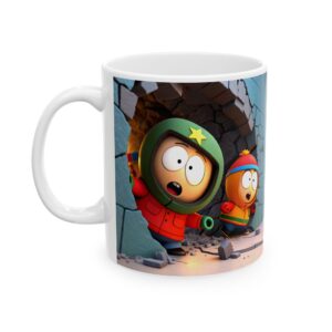 🤘🧣 South Park Sass Mug – Sip, Swear & Start Trouble! ☕🎒