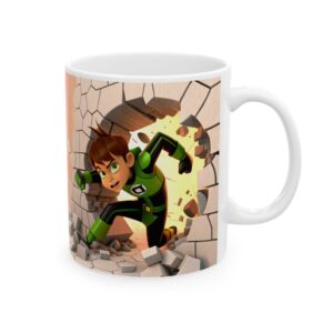 🟢💥 Ben10 Power Mug – Heroic Sips Start Here! 🦸‍♂️☕