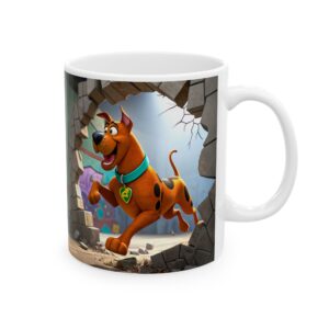 🐾🍪 Scooby-Doo Mystery Mug – Sip, Snack & Solve in Style! ☕🕵️‍♂️