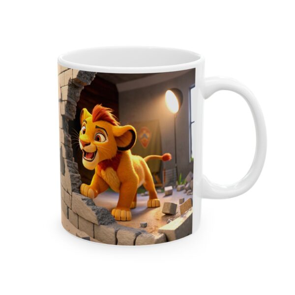 🦁🌅 Simba “King of Coffee” Mug – Sip with Pride! ☕👑