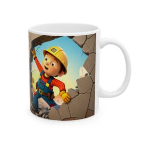 🛠️👷‍♂️ Bob the Builder Mug – Can We Sip It? Yes, We Can! ☕🏗️