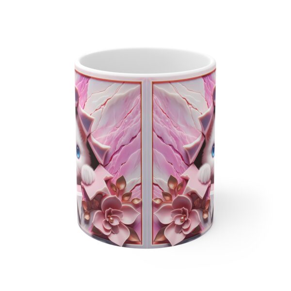 🐾🌵 "Succulent Surprise Kitty" Mug – Soft Whiskers & Sweet Blooms 🌸😺 - Image 5