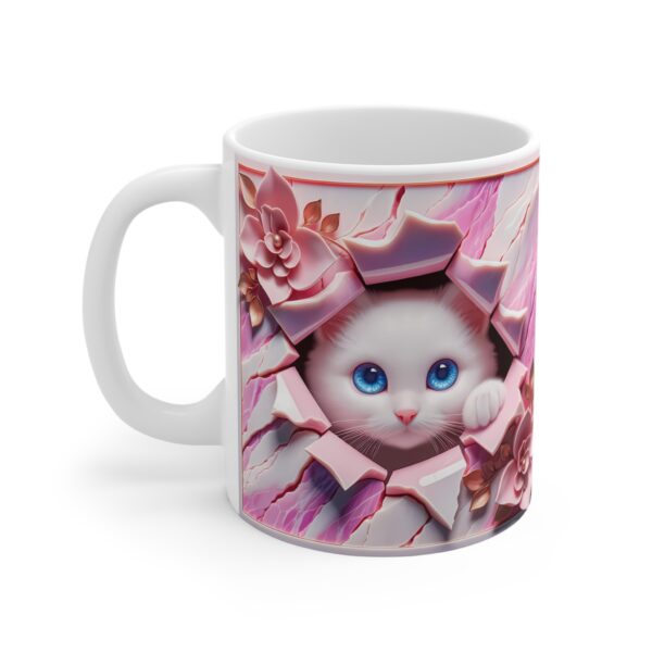 🐾🌵 "Succulent Surprise Kitty" Mug – Soft Whiskers & Sweet Blooms 🌸😺 - Image 6